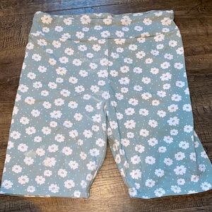 Forever 21 women’s floral biker shorts